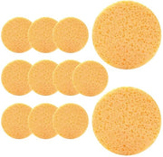 Pannolino viso 12 pezzi - Pannolini riciclabili - Pannolini naturali - Rimuove il trucco - Pannolini per la pulizia - Materiali di cellulosa - Pannolino per il trucco