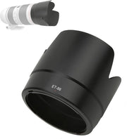 Parasole per Obiettivo Zonnekap Nero Plastico - Adatto per EF 70-200mm f2.8 IS - Sostenibile - Resistentente - Protezione contro la luce indesiderata - Peso ca. 69 g - Parapettine per Obiettivo