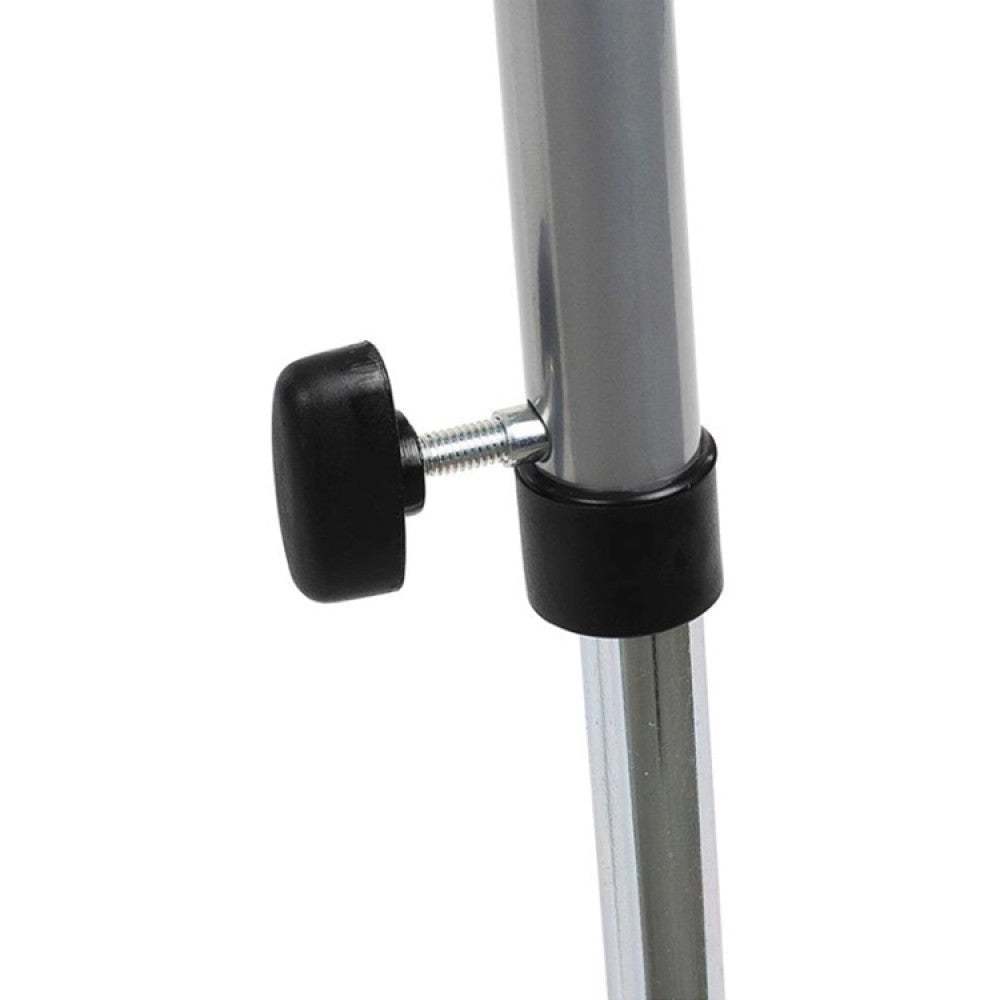 Tavolino Professional 80x60x50/69 h cm in Acciaio Bianco