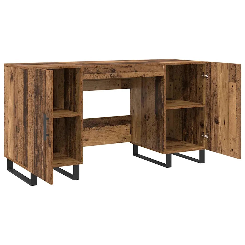 Scrivania Legno vecchio 140 x 50 x 75 cm Legno multistrato