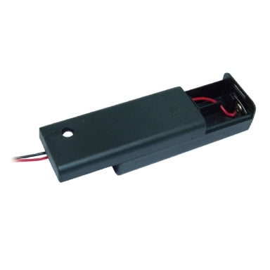 Box portapile per 1 stilo (aa) con interruttore