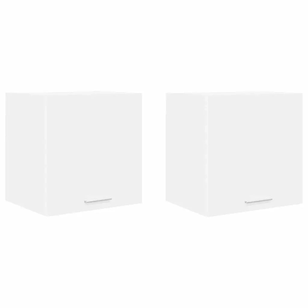 Armadio pensile 2 pcs Bianco 40 x 31 x 40 cm Legno multistrato 884131
