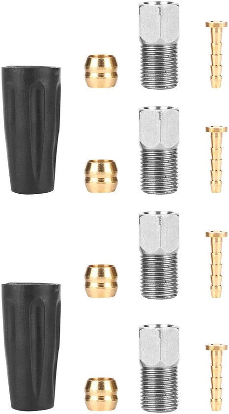 Cavo di freno per bicicletta - Qualità elevata - Cavo di freno per bicicletta - Cavo di freno per bicicletta esterno/attacco - Adatto per Shimano M355/M395 - Leggero - Acciaio inossidabile resistente al tempo - Cavo di freno per bicicletta