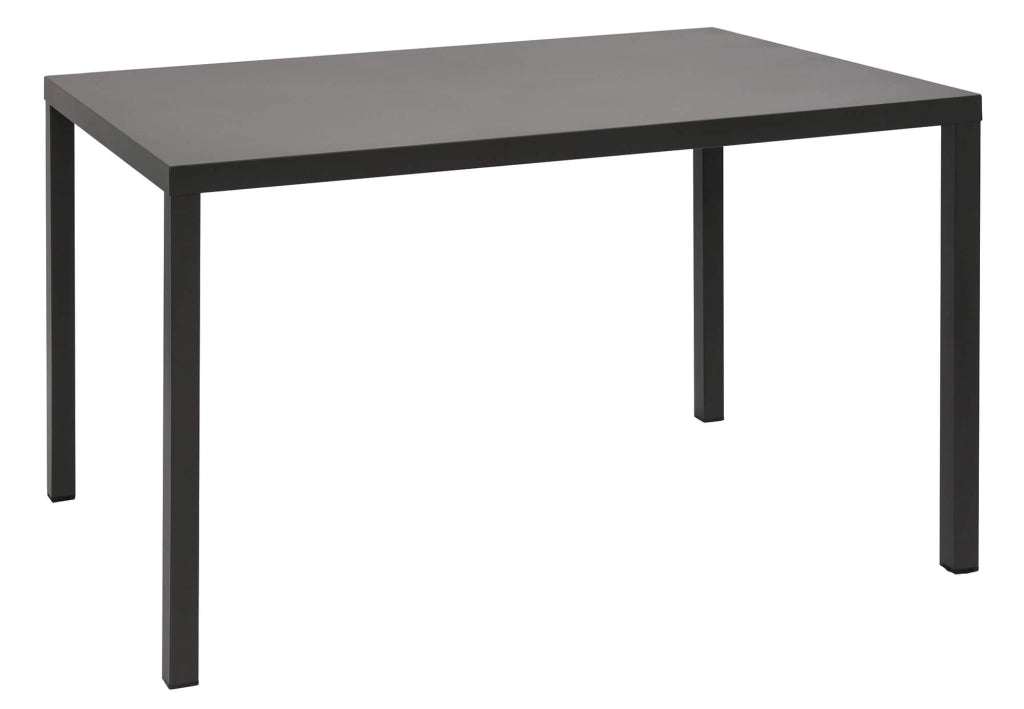 Tavolo da Giardino 120x80 cm in Acciaio RD Italia Dorio Antracite