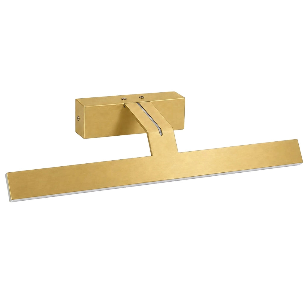 Applique Da Bagno Led Swe007-1w 43cm Brush Gold