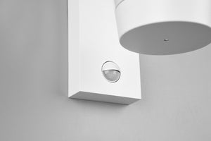 Applique da Esterno Attacco E27 in Alluminio Pressofuso Bianco Opaco