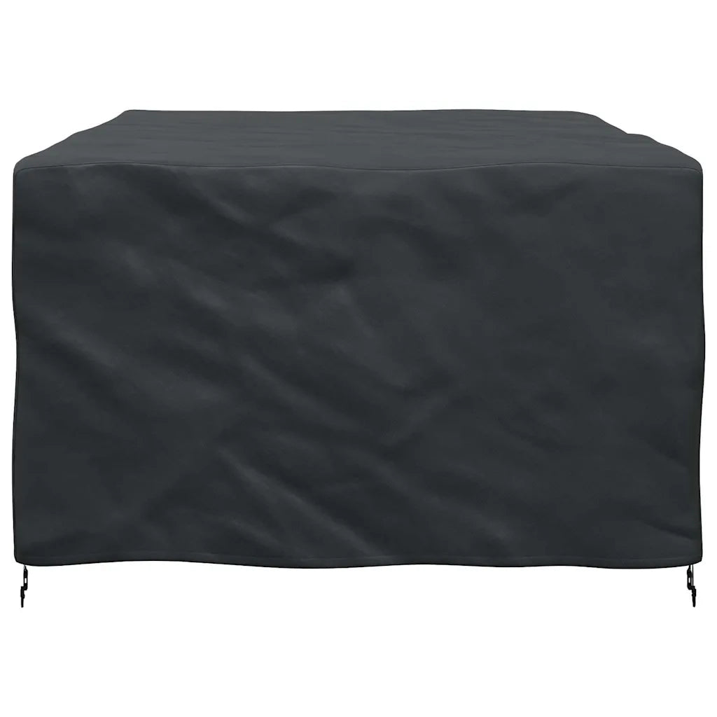 vidaXL Copertura per mobili da esterno Nero 230 x 165 x 80 cm 420D