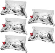 Contenitore di emergenza da 5 litri - Opvouabile - Sacchetto di acqua con rubinetto - Adatto per il camping - 5 litri - Sacchetto di acqua
