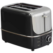 Trade Shop - Tostapane Elettrico A 2 Fette Compatto 800w Con 3 Funzioni 7 Temperature Regolabili -