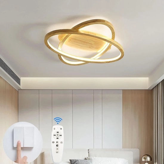 Lampada da soffitto vintage industriale - Plafoniera lampada da camera da letto [Classe di efficienza energetica A++ a G]