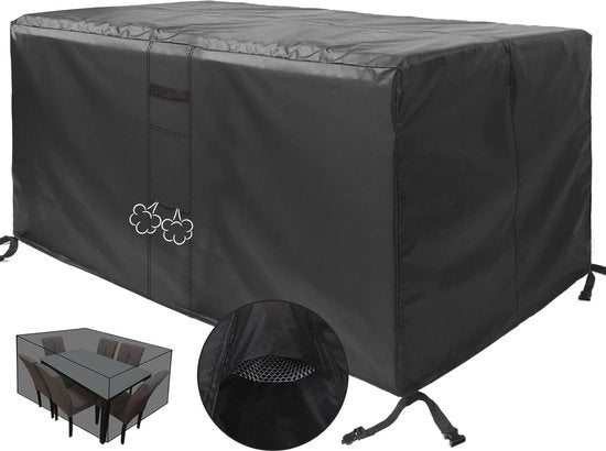 Copertura impermeabile per mobili da giardino - 70x70 cm - resistente ai raggi UV e impermeabile al vento