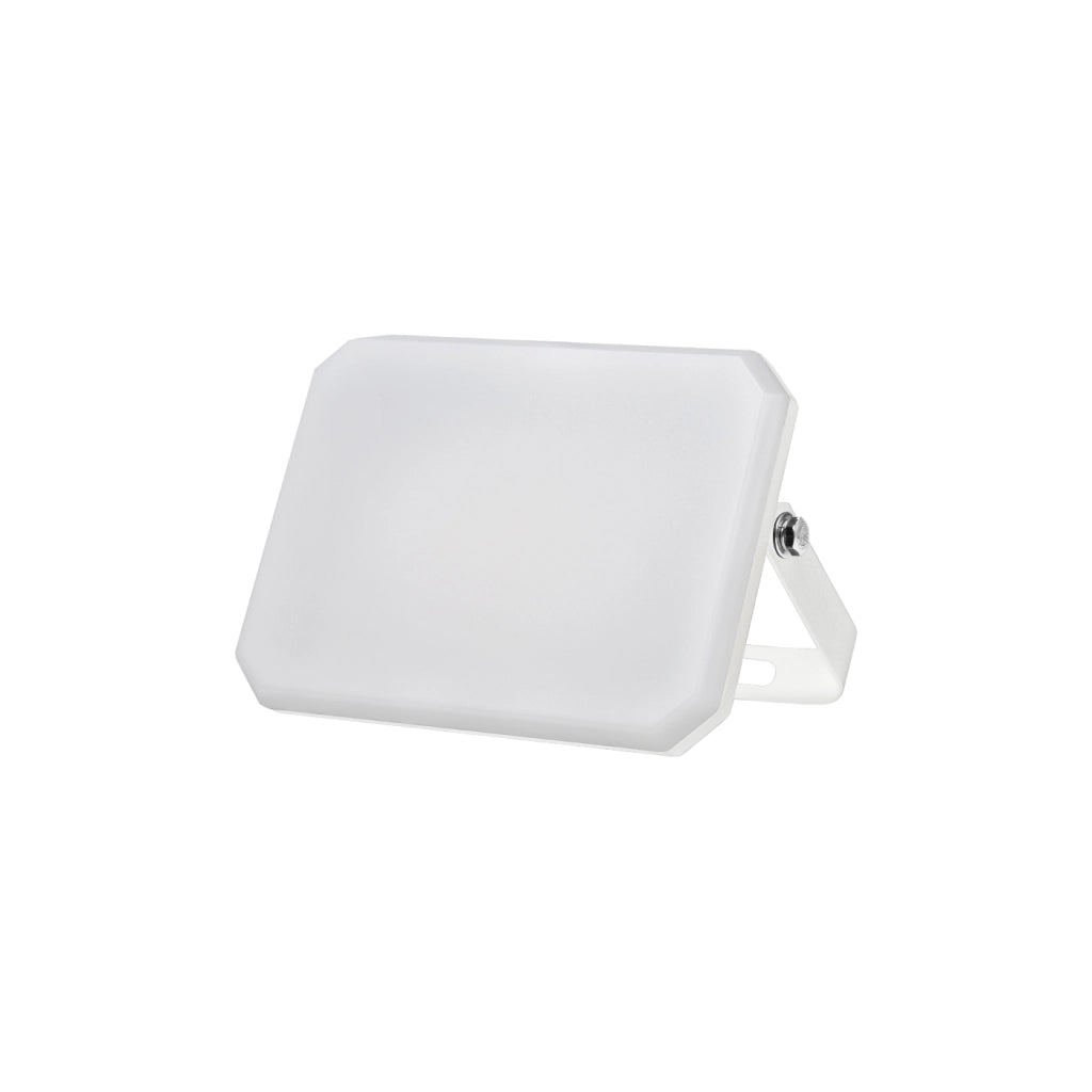 Proiettore a LED Bianco Faro da esterno 230V 20W 4000K Cover Milky 2000lm 112x80x25,5 mm