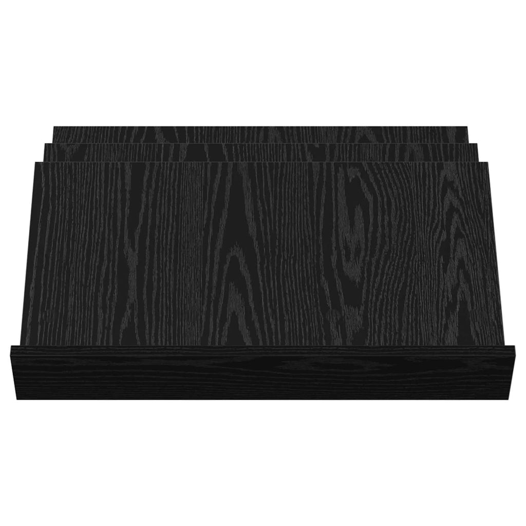 Scaffale per riviste Rovere Nero 65 x 53 x 28,5 cm CFW5481972