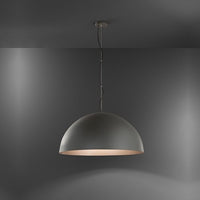 Sospensione Contemporanea Steel Metallo Grigio 1 Luce E27 Ip20 D60