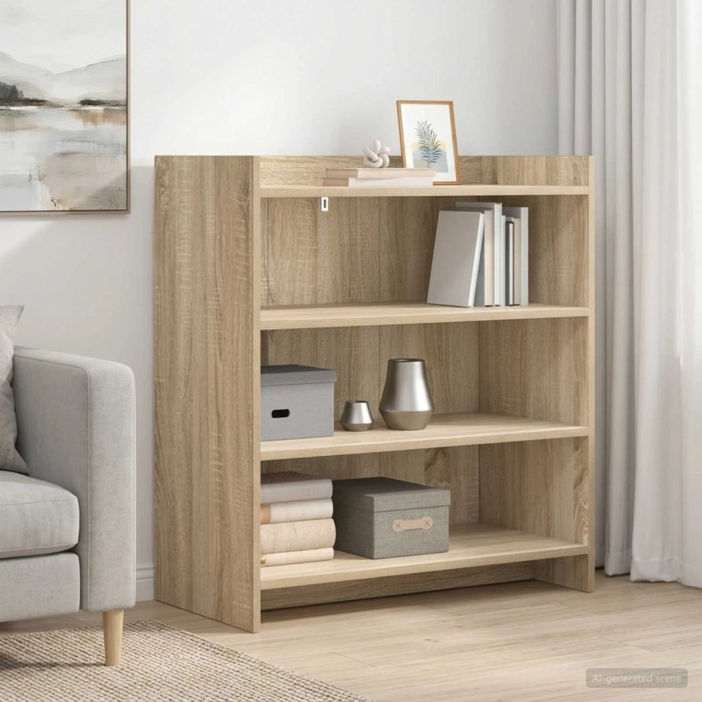 Credenza Rovere Sonoma 75 x 36 x 80 cm Legno ingegnerizzato 8011109