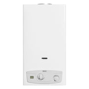 SCALDABAGNO A GAS TIRAGGIO NATURALE MODELLO ACQUAPROJECT BLUE LT14 - GPL 24,4 KW  - BAX