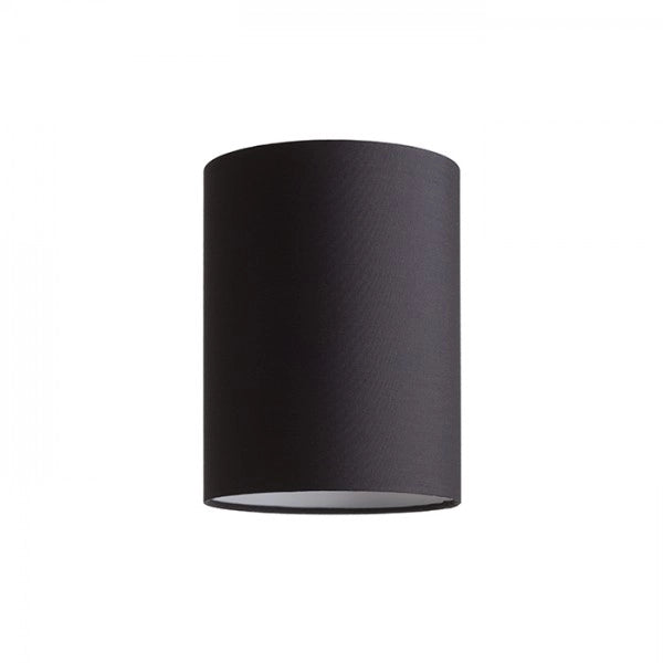 Paralume RON 15/20 paralume Polycotton nero /PVC bianco max. 28W