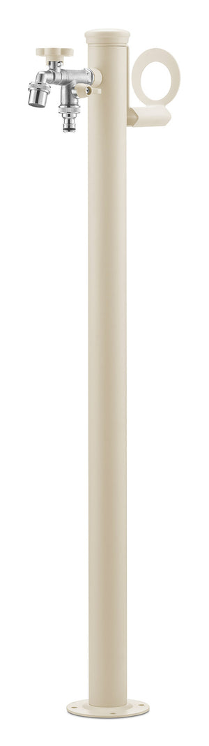 Fontana da Giardino con Doppio Rubinetto Belfer 42/SRR Avorio