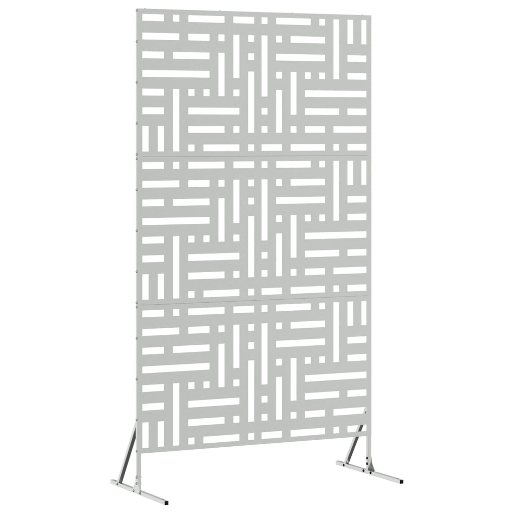 Schermo per la Privacy 180 cm Acciaio Zincato