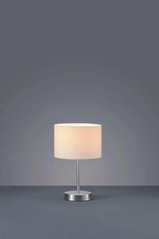 Lampada tavolo da Interno  E14 in Metallo Nickel Opaco