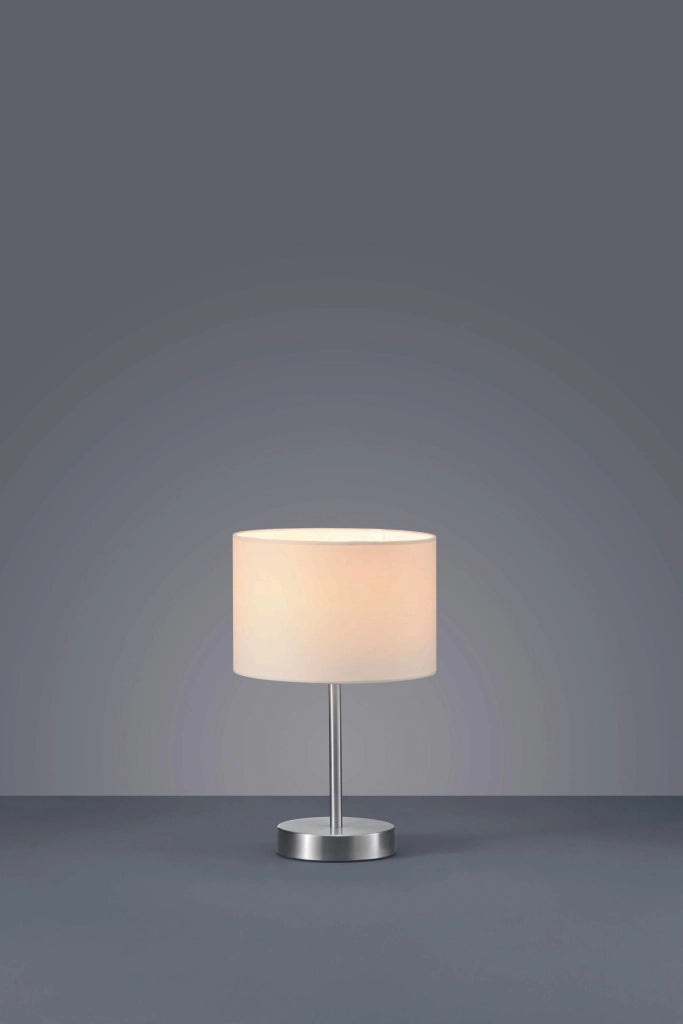 Lampada tavolo da Interno  E14 in Metallo Nickel Opaco