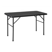 TAVOLO PIEGHEVOLE CON FINITURA EFFETTO LEGNO MARRONE CASACOLLECTION