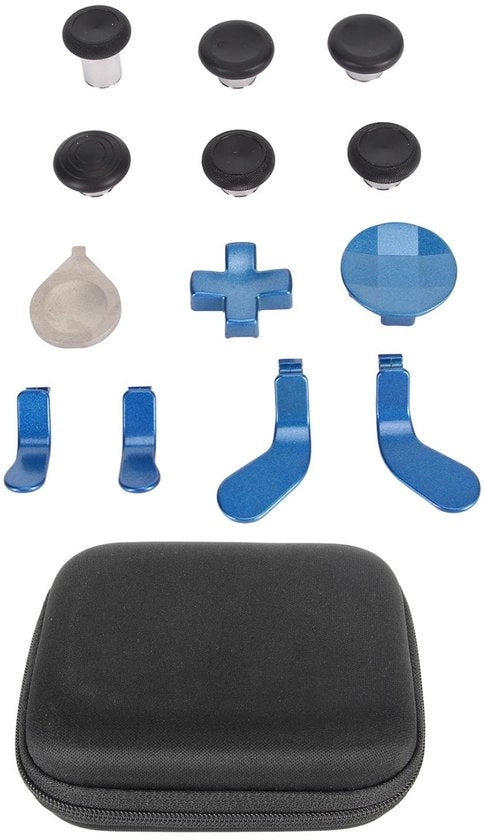Set di Stick di Controllo Vervangenti - Stick di Controllo Metallici - Pulsanti Magnetici - Pedali Programmabili - Resistente allo Sfregamento - Per One Elite Series 2 - Accessori di Controllo