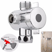 Distributore di acqua per doccia a 3 vie rapido da aprire - 1-in-2-uit valvola per intercettare la doccia e la testa di doccia - adattatore anti-leak per doccia