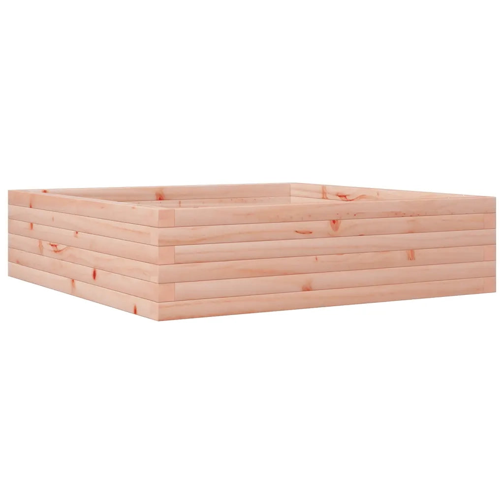 Fioriera da Giardino 90x90x23 cm in Legno Massello di Douglas 847206
