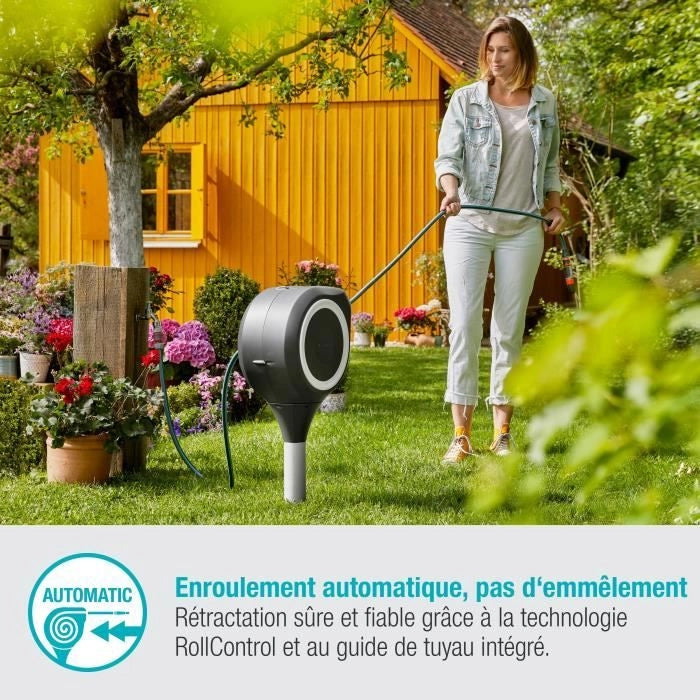 GARDENA RollUp S distributore automatico di picchetti 15 m bordo bianco