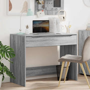 Scrivania Sonoma grigia 100 x 50 x 78 cm Legno ingegnerizzato