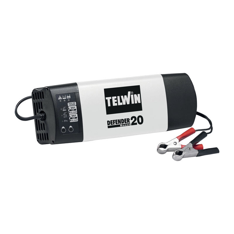 CARICABATTERIA DEFENDER 20 BOOST 12/24V- Segnalazione a led della carica, fine carica- 1,0 pz