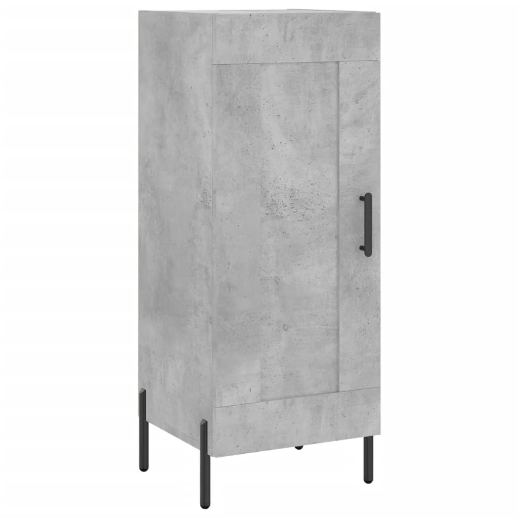 Buffet credenza cassettiera armadio mobile contenitore organizer cucina soggiorno salotto alto 34,5 x 34 x 180 cm legno ingegnerizzato grigio 02_0034311