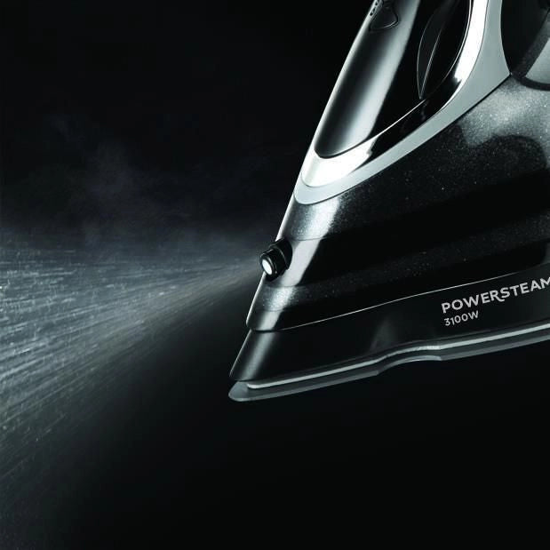 Russell Hobbs 20630-56 Ferro da Stiro a Vapore Piastra Ceramica 3100 W Vapore Continuo 45 g-min Getto 210 g-min colore Nero Grigio