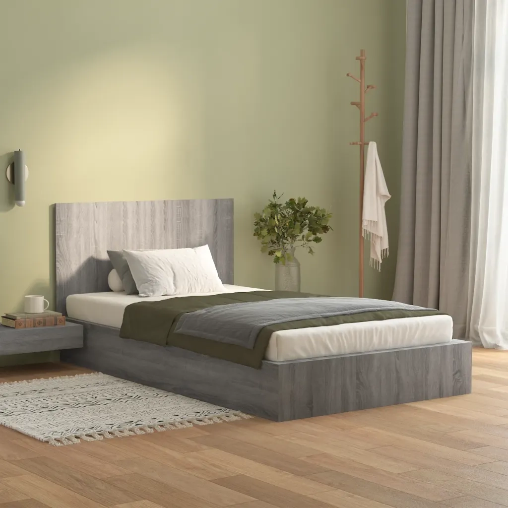 Testiera | Testata Letto Grigio Sonoma 120x1,5x80 cm Legno Ingegnerizzato