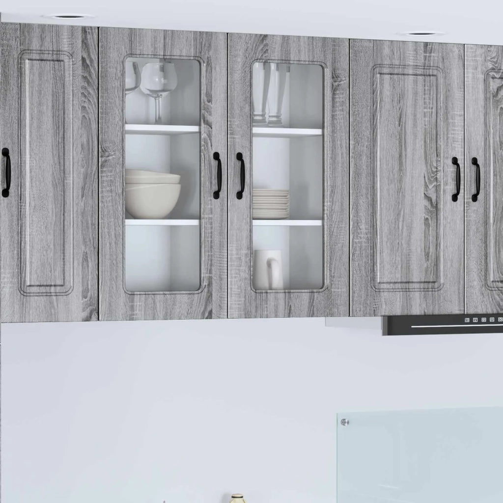Pannello lavastoviglie Kalmar 2 pz Grigio Sonoma
