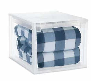Terry 52XXL Light Drawer Cassetto Multiuso 50 L Impilabile Estraibile Modulabile colore Trasparente