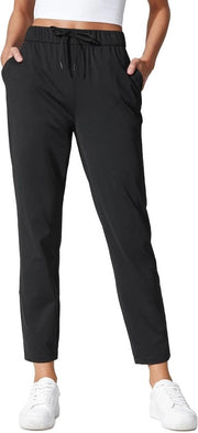Pantaloni da jogging per donne con cinturino singolo per viaggi e allenamento atletico