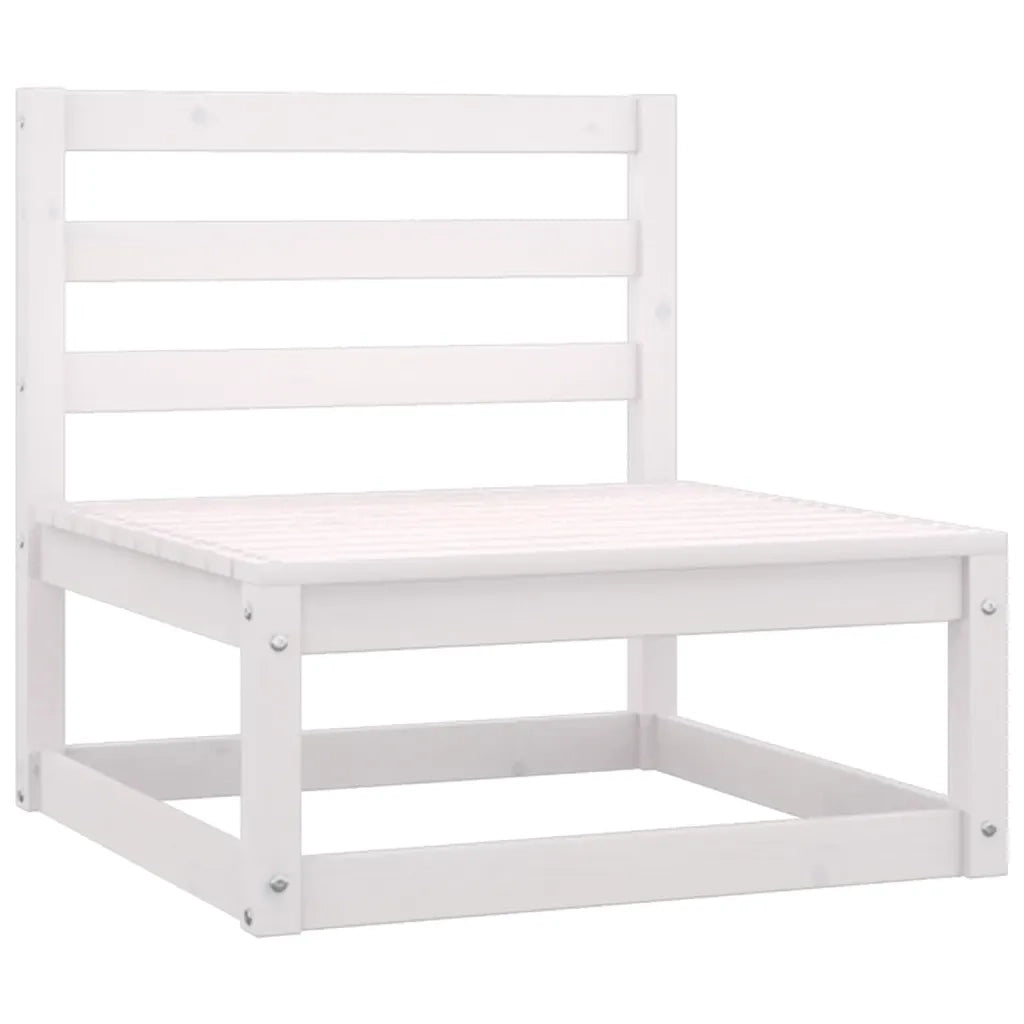 Set Divani da Giardino 7 pz con Cuscini Legno Massello di Pino 3076500