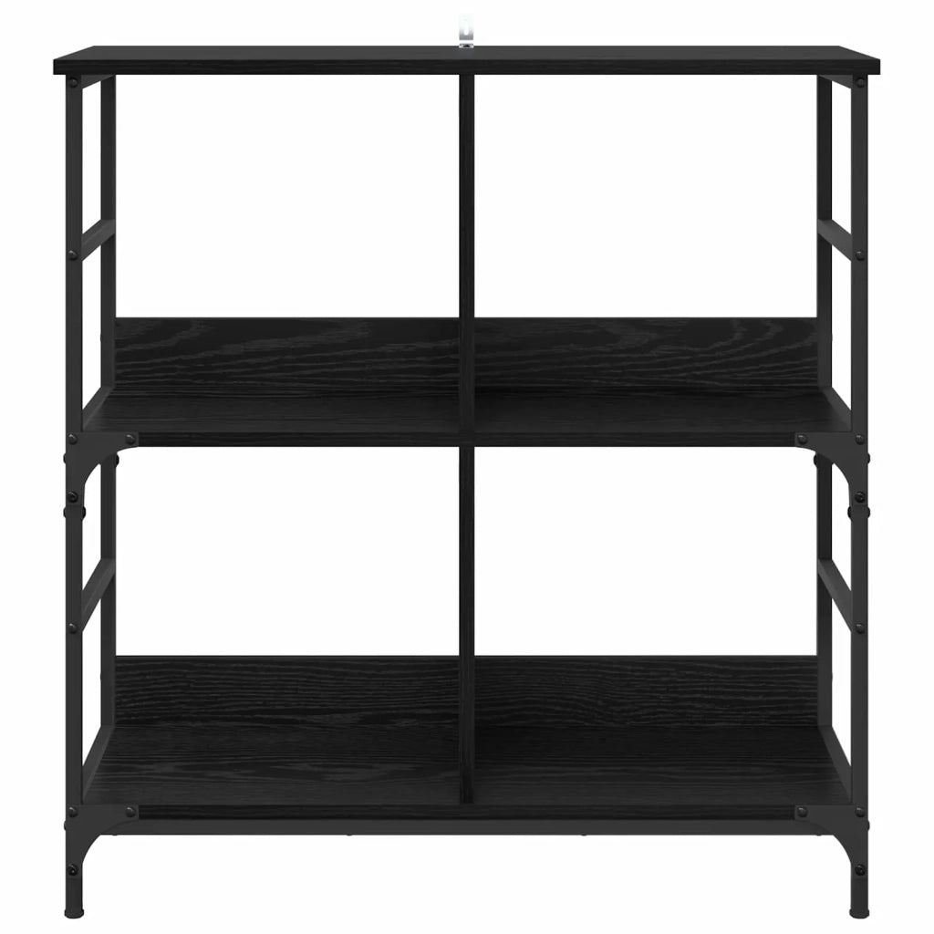 Libreria Rovere nero 78.5 x 33 x 82 cm Legno multistrato