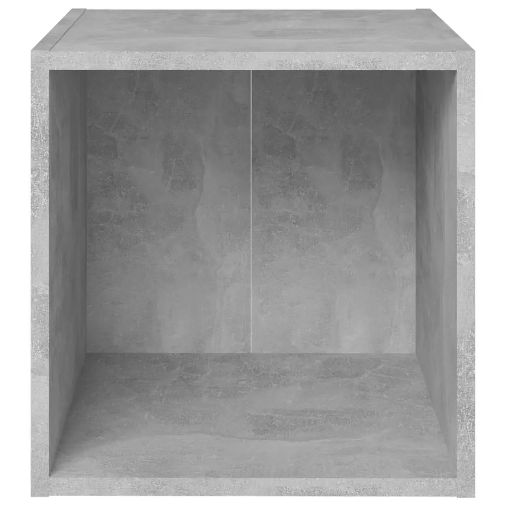 Set Mobili TV 6 pz Grigio Cemento in Truciolato