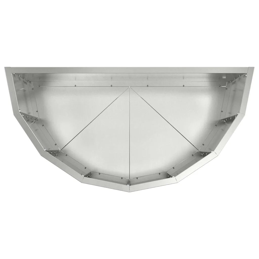Fioriera | Cassetta per fiori | Vaso Argento 60 x 30 x 50 cm Acciaio zincato