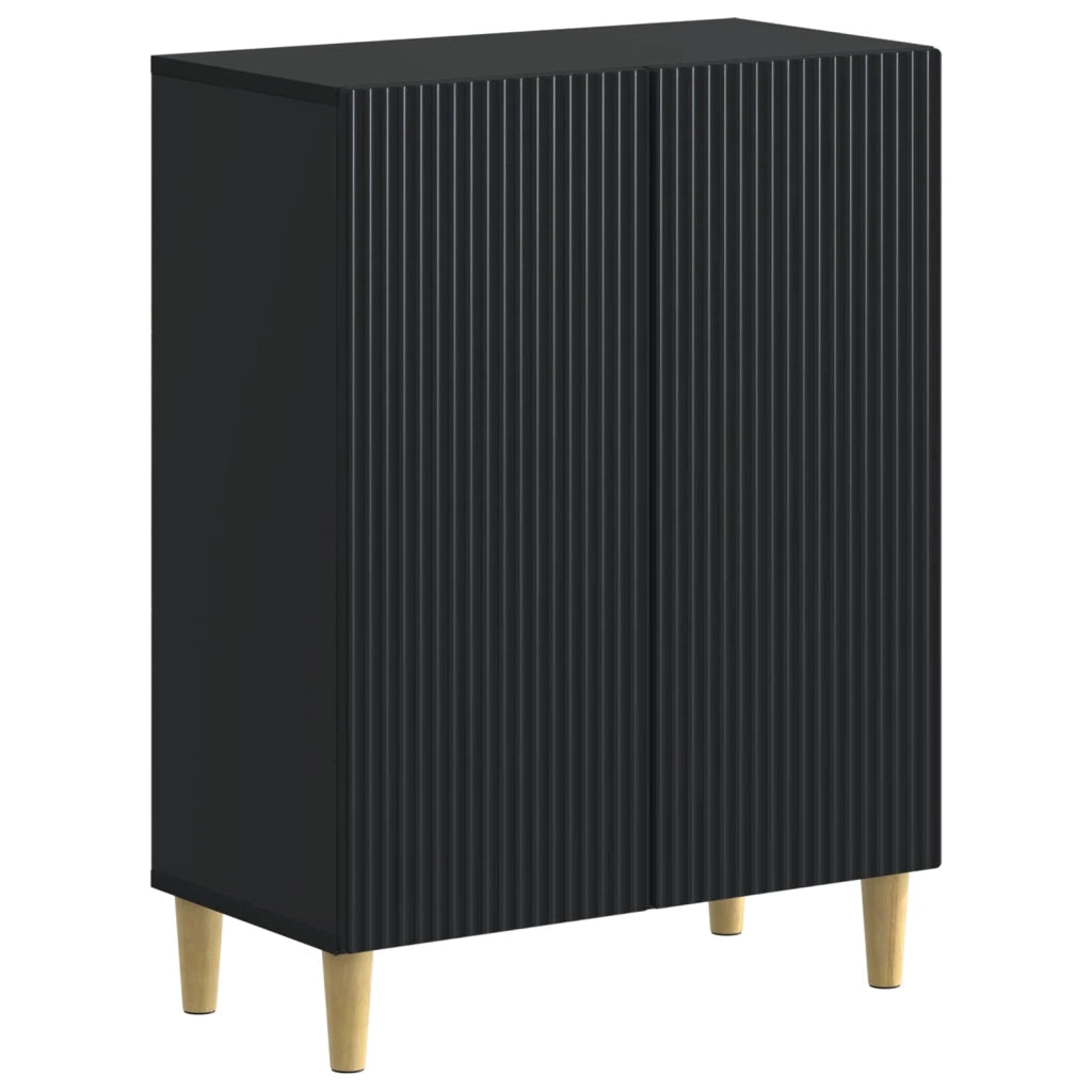 Mobiletto da Bagno ARNHEM Nero 59,5 x 31 x 80 cm 896616