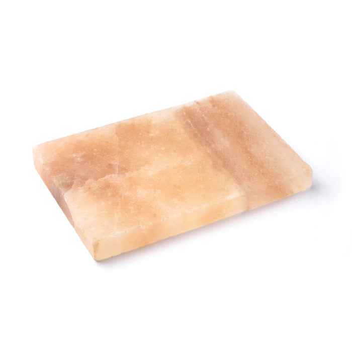 Piastra di Sale Rettangolare con Base Wengé Bisetti