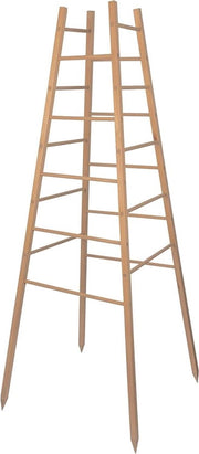 Sostegno per piante piramide | Diboscia 50 x 50 x 145 cm | Aiuto alla crescita per piante sostegno per viti e trellis per piante torre di sostegno per piante | Certificato FSC