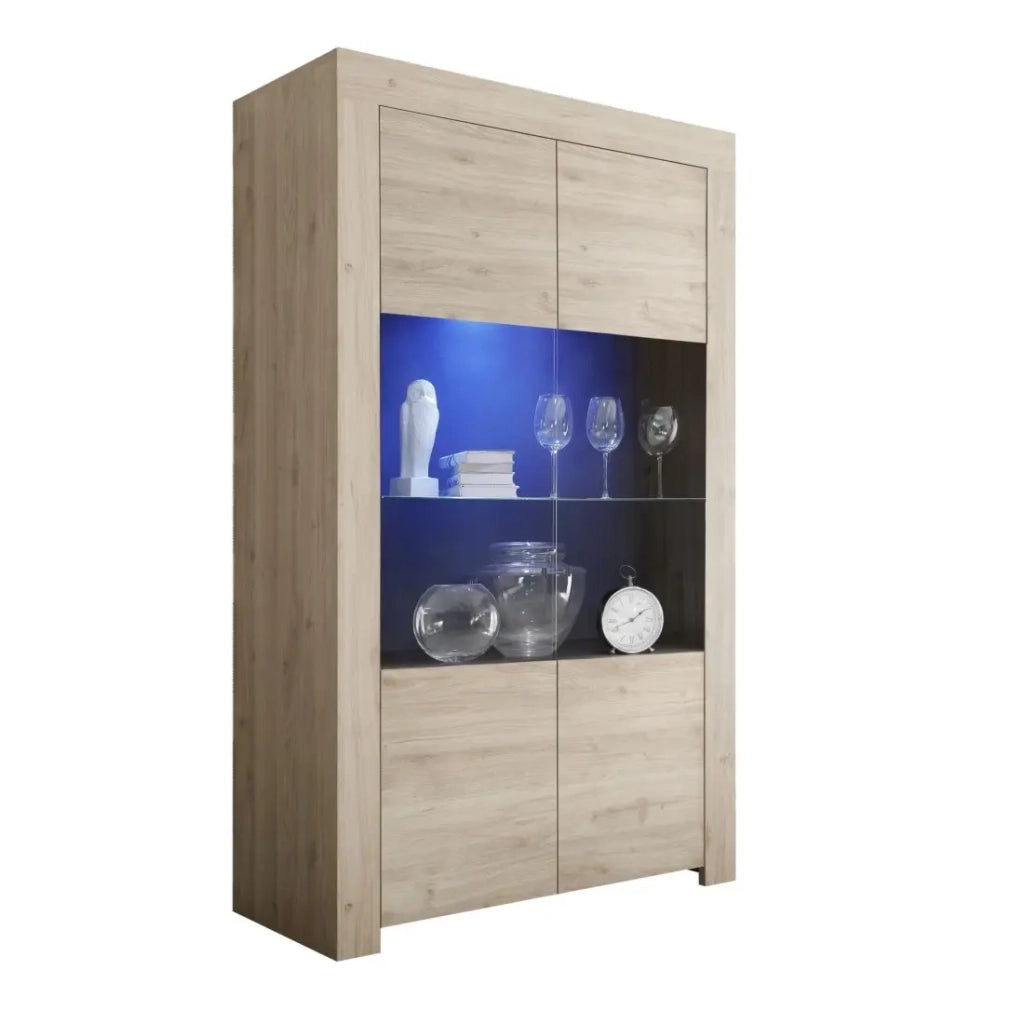 Buffet a 2 porte, collezione ZEFIR, colore rovere chiaro, perfetto per la vostra sala da pranzo.