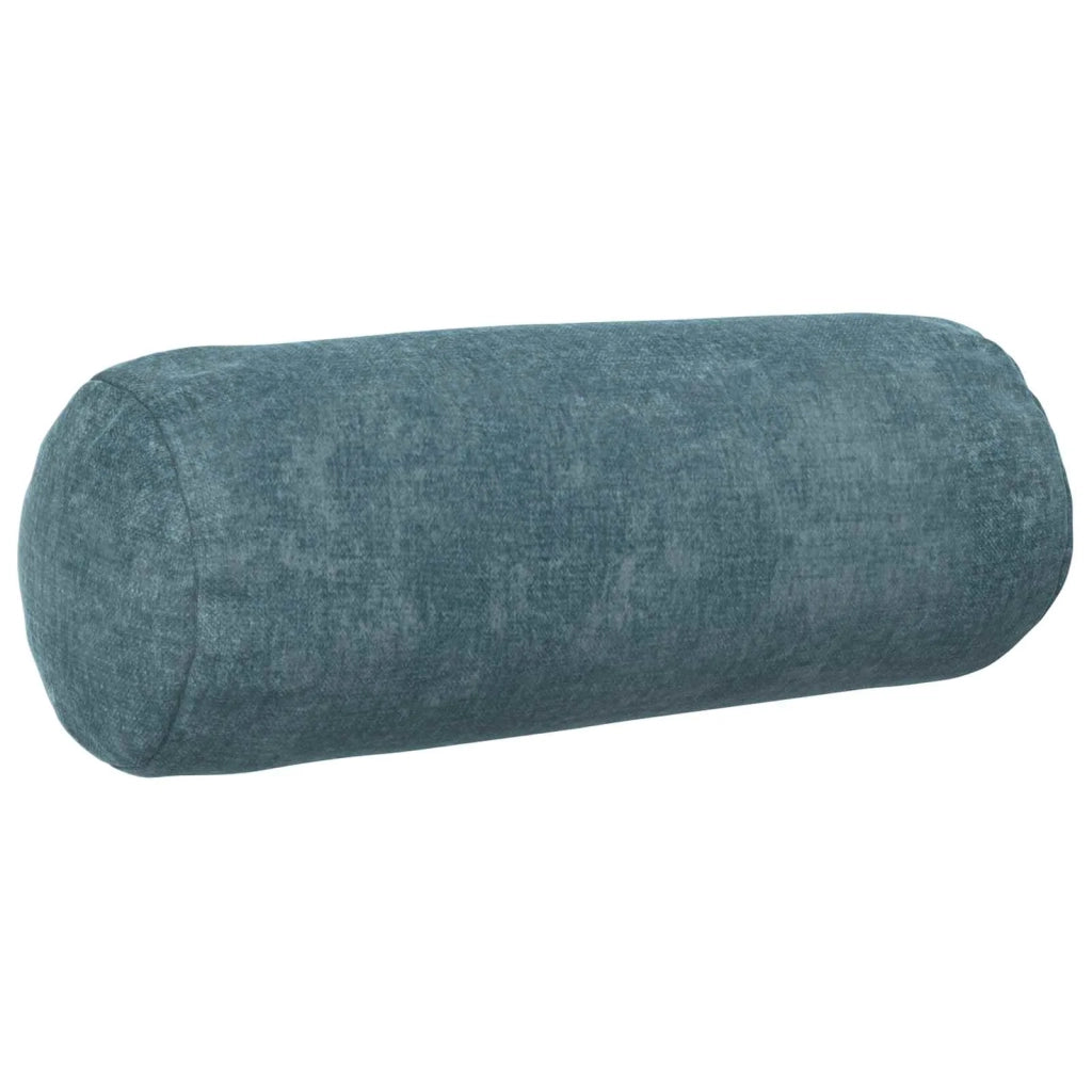 Federa 6 pz HEERLEN Blu Ø 15 x 40 cm Tessuto Chenille 923286