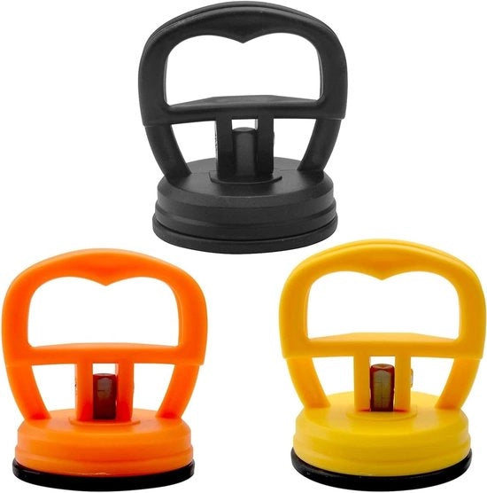3 pezzi di deukentrekker a gomma resistente all'usura per la riparazione di veicoli.