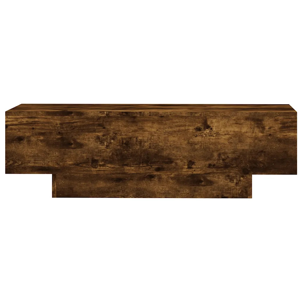Tavolino da salotto | Tavolino da caff¨¨ | Tavolino da Soggiorno Rovere Fumo 100x49,5x31cm Legno Multistrato