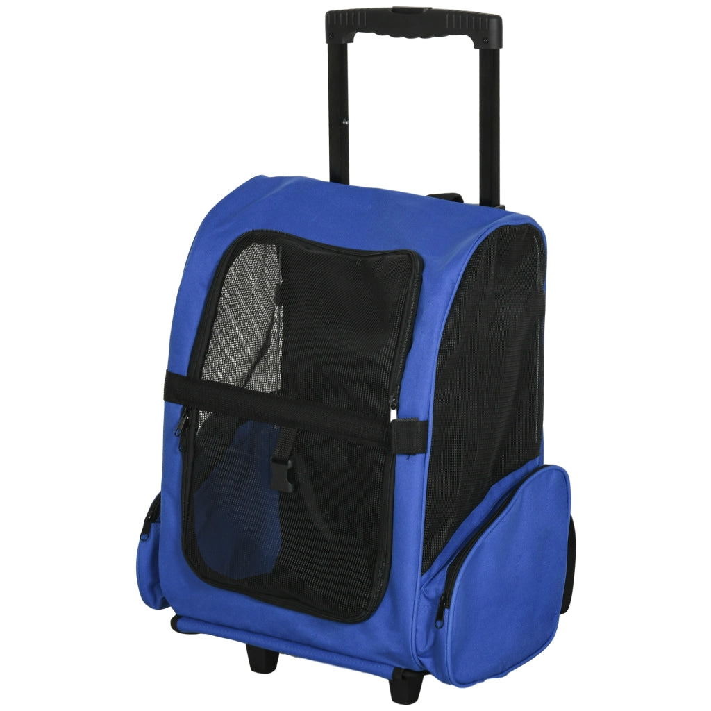 Trasportino per Mascote 2 in 1 ¨C Zephmum ¨C Blu 42x25x55 cm